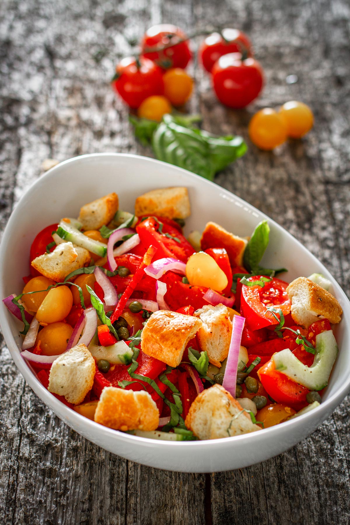 Panzanella Salad - allmycravings