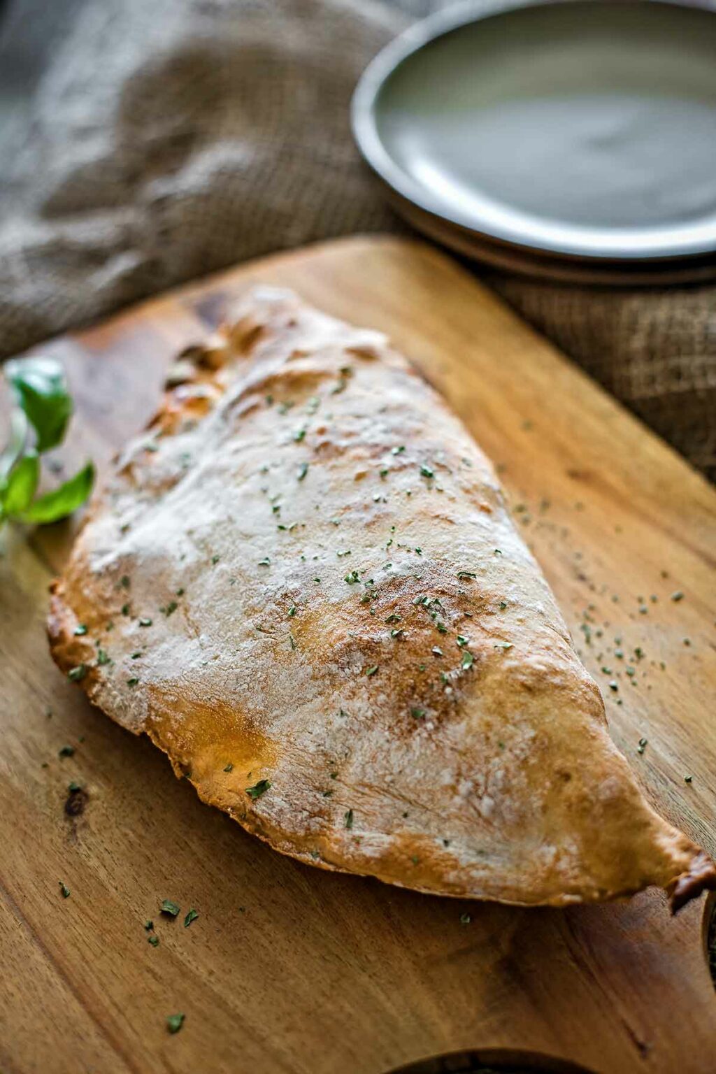 Ham and Cheese Breakfast Calzone - allmycravings