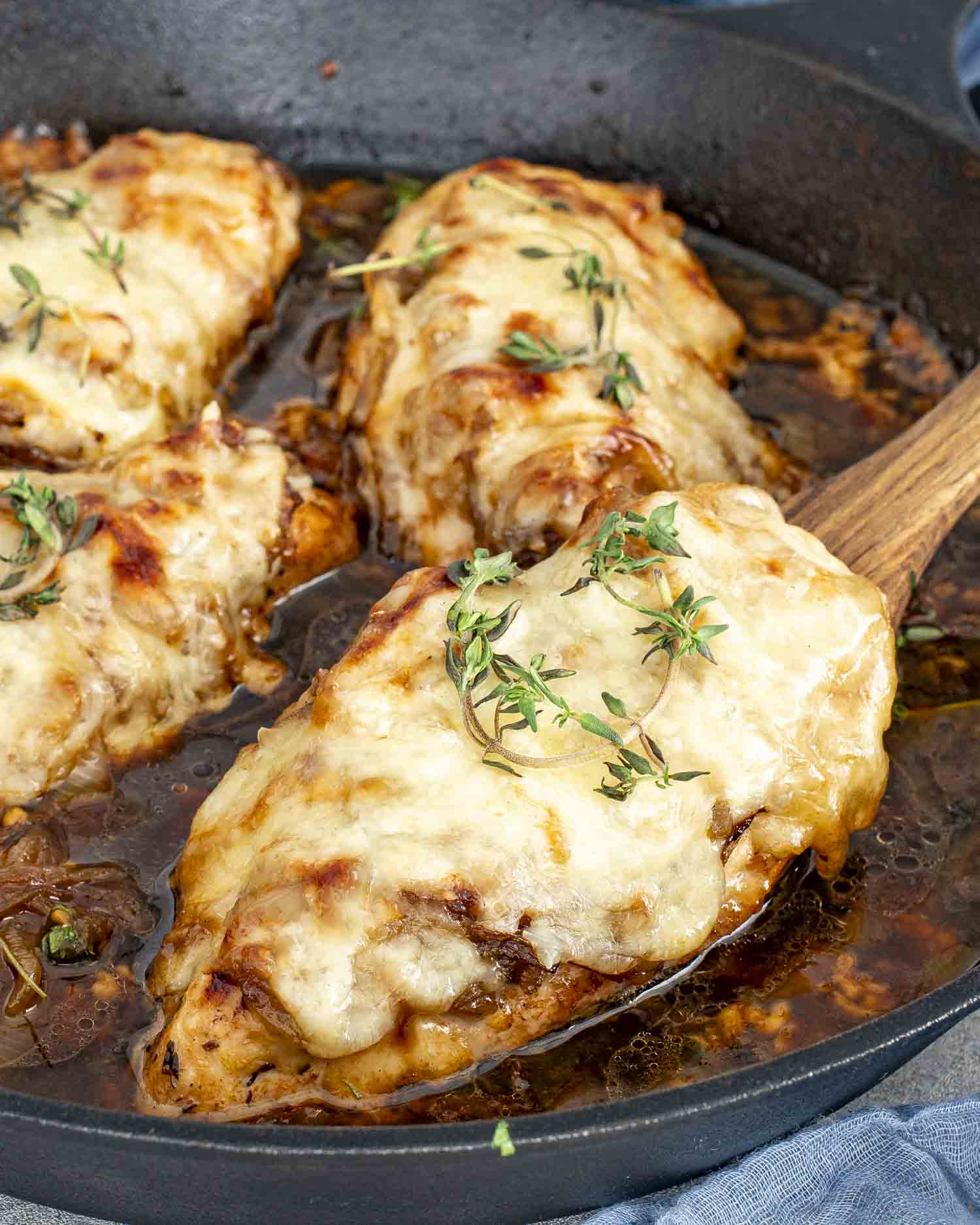 French Onion Chicken Bake