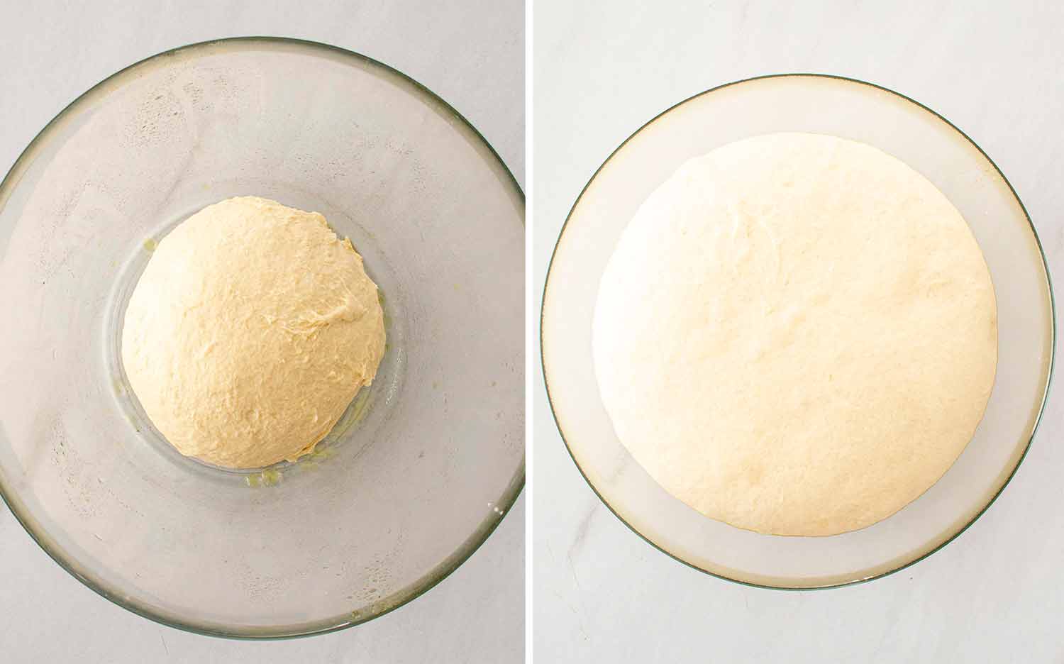 process shots showing how to make cheesy jalapeno pretzel bites.