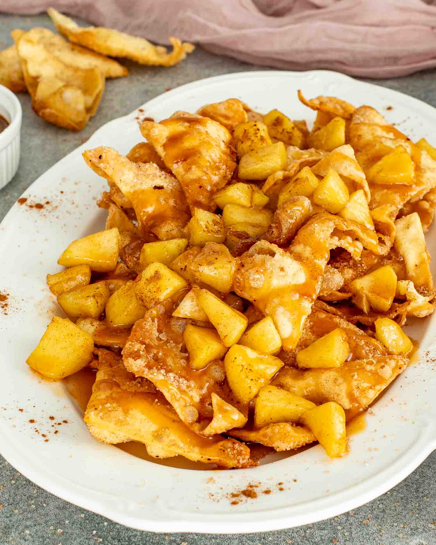 Apple Pie Nachos
