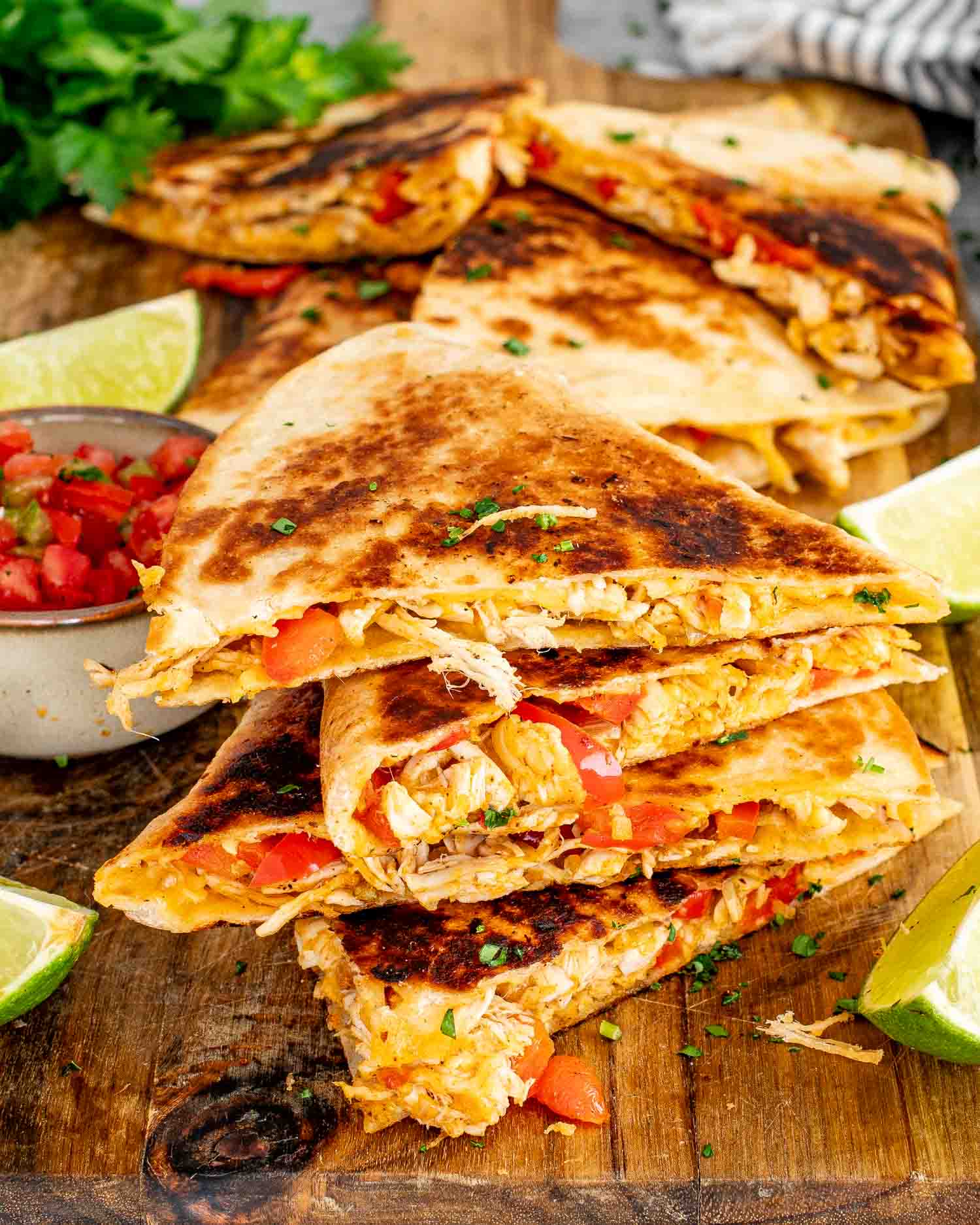 Chicken Quesadillas