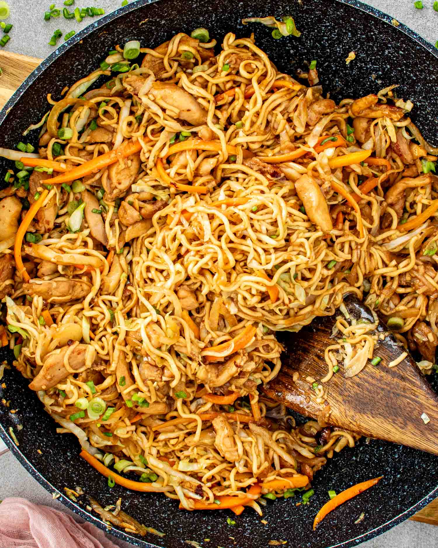 Weeknight Chicken Noodle Stir Fry