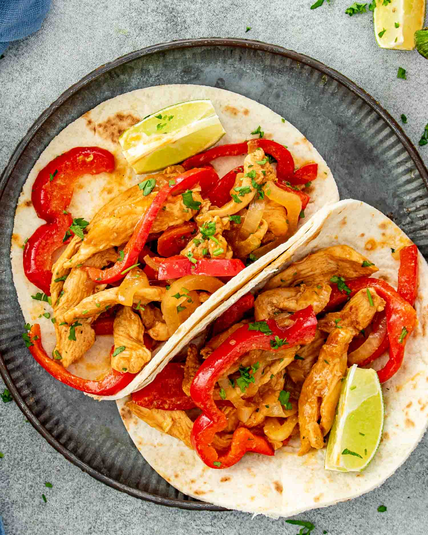 Restaurant Style Chicken Fajitas