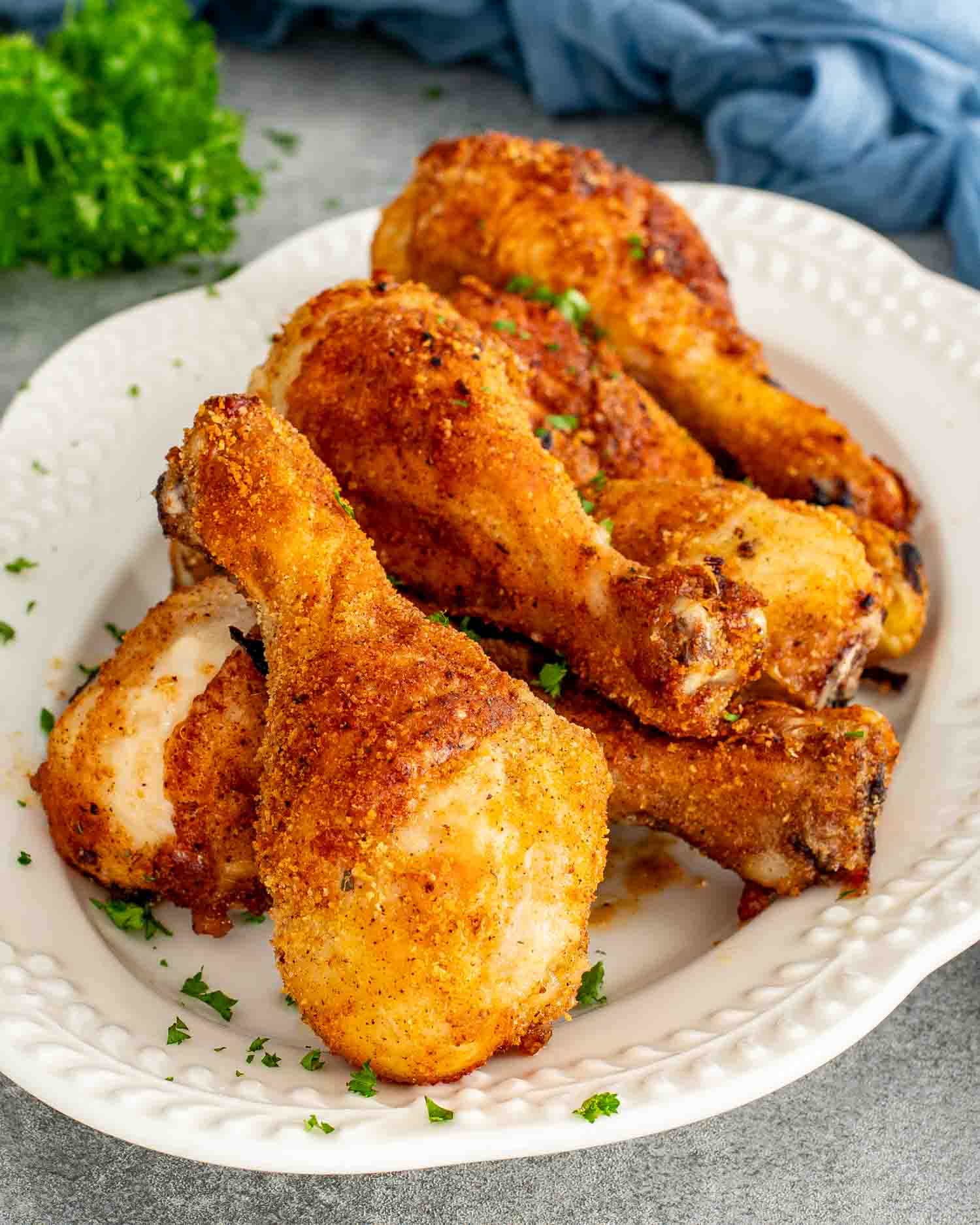 Air Fryer Shake-and-Bake Chicken
