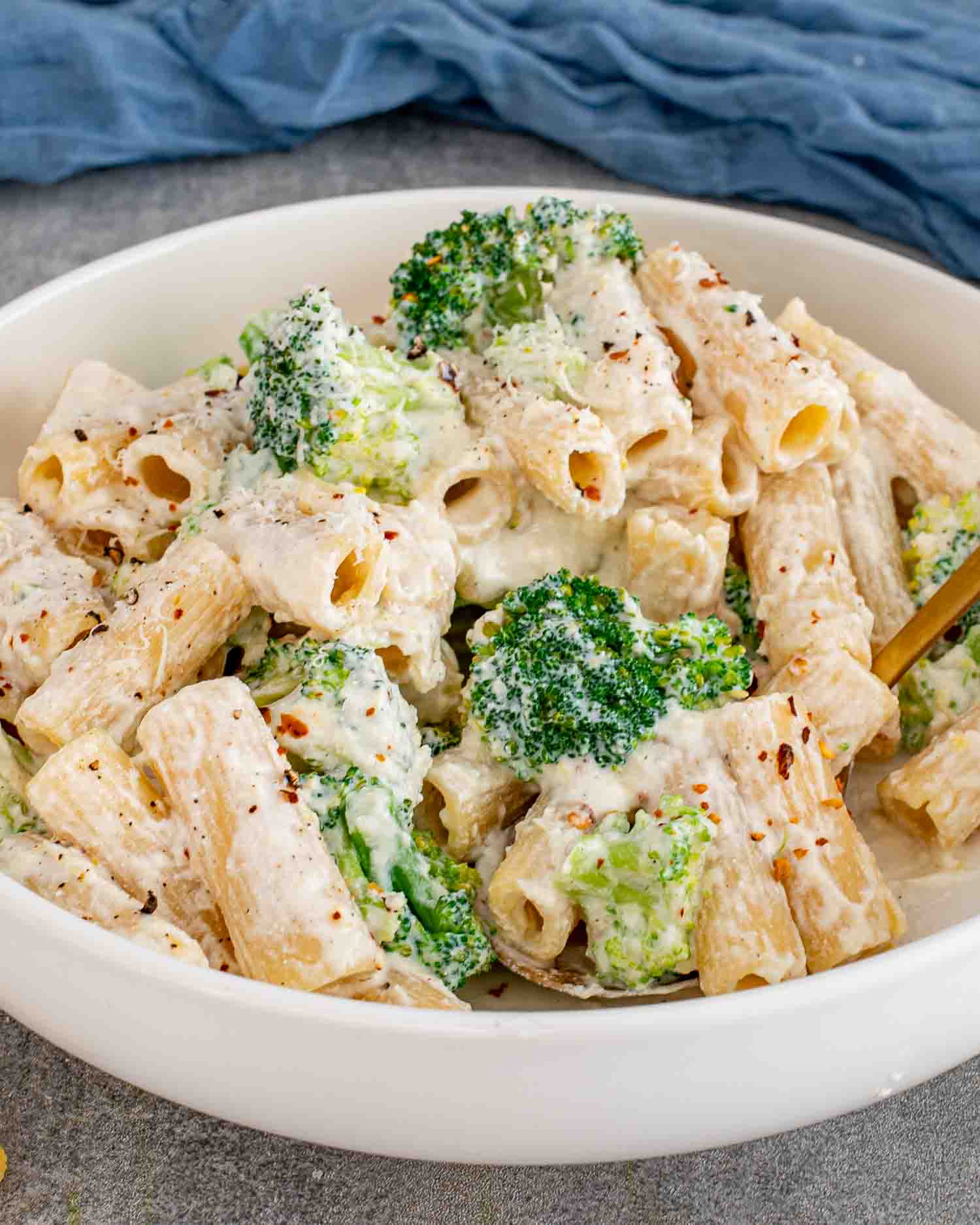 Lemon Ricotta Pasta with Broccoli