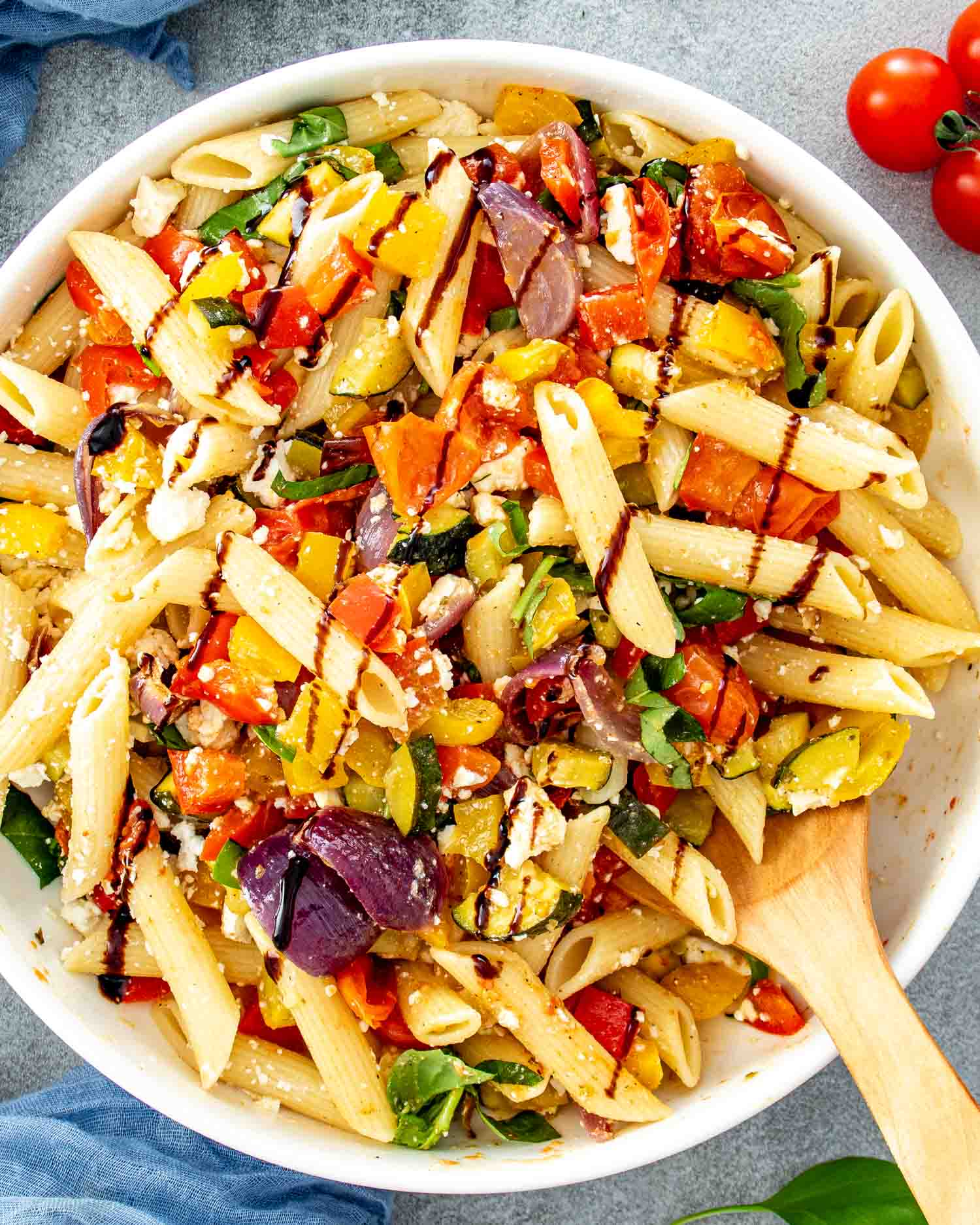 Roasted Veggie Pasta Salad